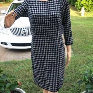 Houndstooth dress